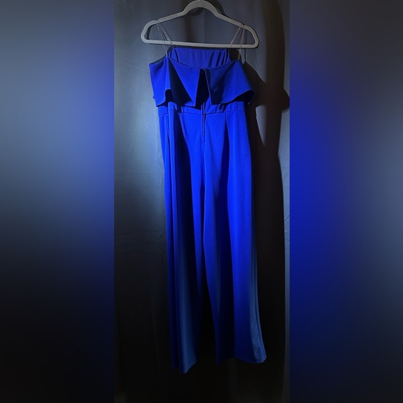 Royal blue jumpsuit. Size large with lots of stretch. - Picture 2 of 5